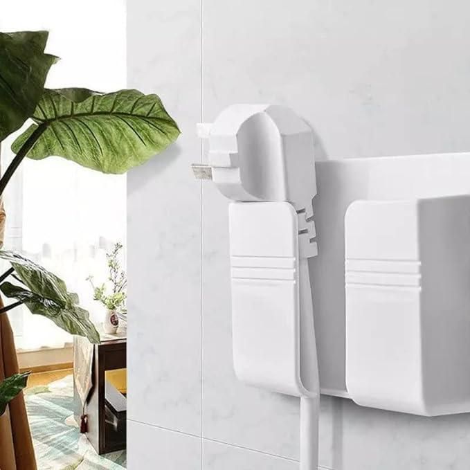 Wall Mounted Mobile Holder With Adhesive Strips& Charging Holder (Buy 1 Get 2 free)